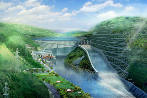 乾安老挝南塔河1号水电站项目